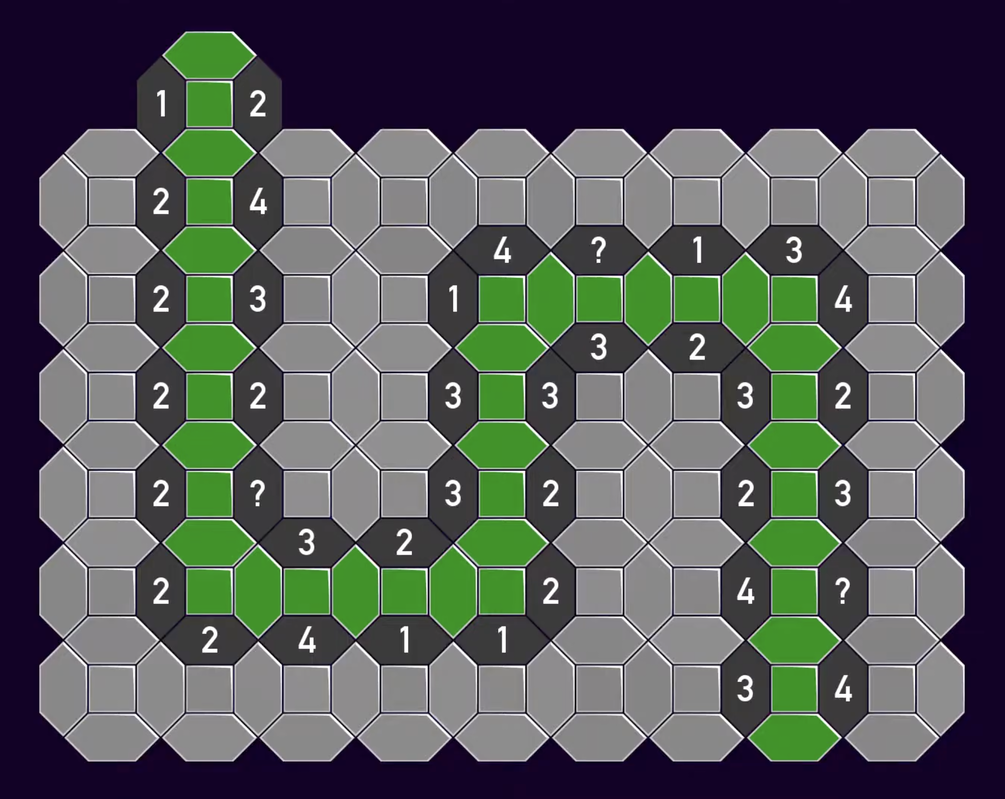 The dreaded “Warp Zone”. Can you spot where to start?