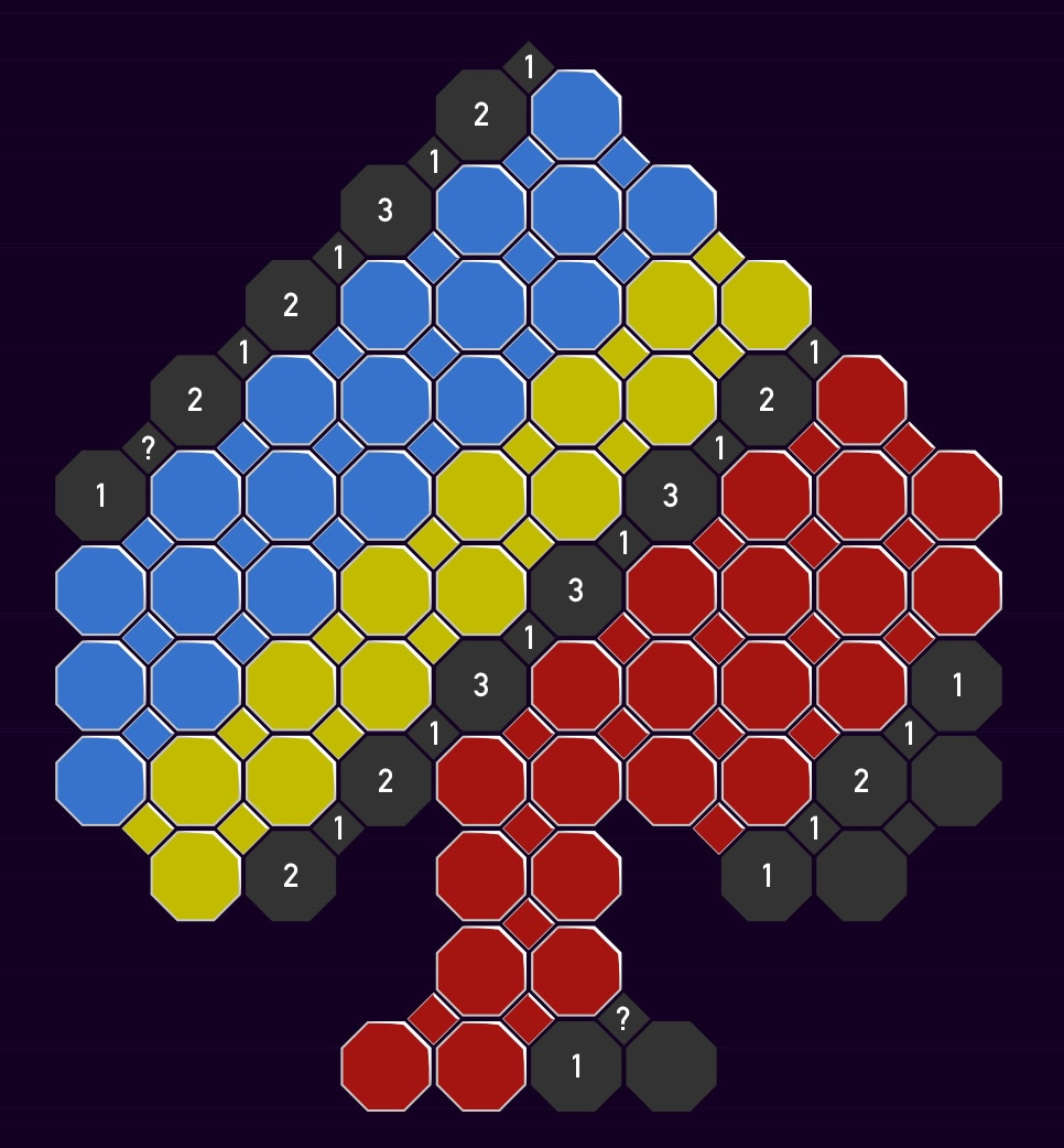 A typical starting board